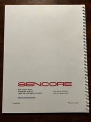 Sencore VP400 VP401 VP402 VP403 Series VideoPro Video Generator Operation Manual