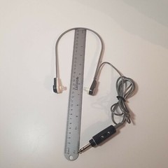 Vintage, Realistic, 8 Ohm Ear Bud, Stereo, Mono, Headphones, Made in Japan