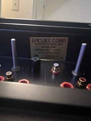 1970s Epicure (EPI) Model 1 Power Amplifier PARTS ONLY