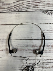 Vintage Radio Shack Nova-37 In Ear Foldable Headphones with Box and Instructions
