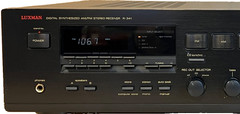 LUXMAN R-341 Stereo Receiver-Phono Input-Sythesized Tuner-35Wx2-PreOwn-Exc Cond