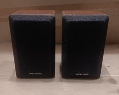 Vintage Realistic Minimus 7W Speakers Cat No 40-2039C Walnut Wood 8 Ohms 40W Max