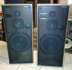 Vintage Pioneer Speakers CS-C7001 Both Tested Both Sound Great