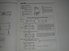 TEAC W-525R Owner’s Manual & Specifications Double Auto Reverse Cassette Deck