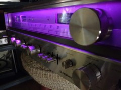 (10)PURPLE 8V-LED LAMP/G-9000 TU-9900 G-8000 G-3000,G-4700 G-5700 G-6700 DIAL