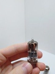Matched Pair of Amperex 6DJ8 ECC88 Code GA2 TV-7 Tested VACUUM TUBE D-Getter