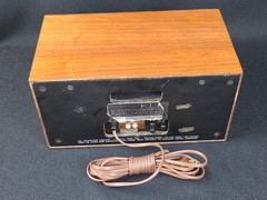 Restored! KLH Model Twenty One 21 Table Radio 60s Walnut Wood Kloss VTG Classic
