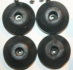 Akai Terecorder M5 M-5 Lot of Rubber Feet Roberts