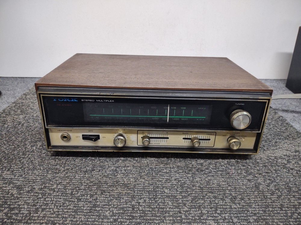 Rare Vintage Stereo – York MPX-21 Solid State AM/FM Stereo Receiver – Tested