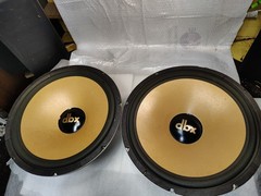 DBX 15″ woofers, possible out of Soundfield V series, MPW 15890618-1F, one pair