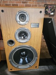 **USA MADE** Vintage Technics SB-CR77 3-Way Floor Speakers Pair 200W 8ohm