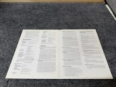 ⭐️Original Technics SL-1600mk2 / SL-1610mk2 User Instruction Manual & Receipt ⭐️
