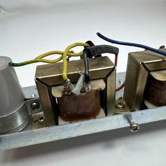 VTG 1950s Push-Pull Tube PA Amplifier Chassis 12AX7 35C5 35W4 King Transformer