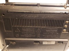 GE Superadio 7-2887A AM FM Long Range Hi Performance Radio Vintage- WORKS!