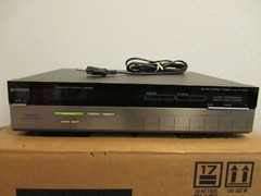 NEW OLD STOCK 1980s HITACHI STEREO RECEIVER FT-MD5 W/ BOX-C INFO MADE IN JAPAN