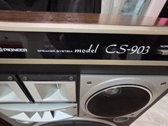 Pioneer CS-903 Vintage Speakers Pair with Tone Selector and Power Indicator