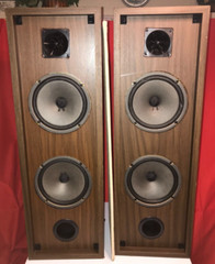 Vintage Wald Sound Model 841T Floor Speakers Working Condition.