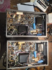 (2) Bogen MO-100A 100 Watt Tube Monoblock Power Amps Untested All Tubes Included