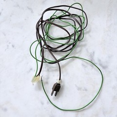 BSR McDonald 610 VTG Turntable And Others OEM Power Cable and Ground