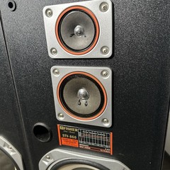 Vintage Fisher Wood Grain Floor Speakers 75w 8 Ohm – Model STV-860