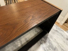Crown By Jeln – Vintage Oiled Walnut Cabinet 6U Rack Mount VTG HiFi Wood Veneer