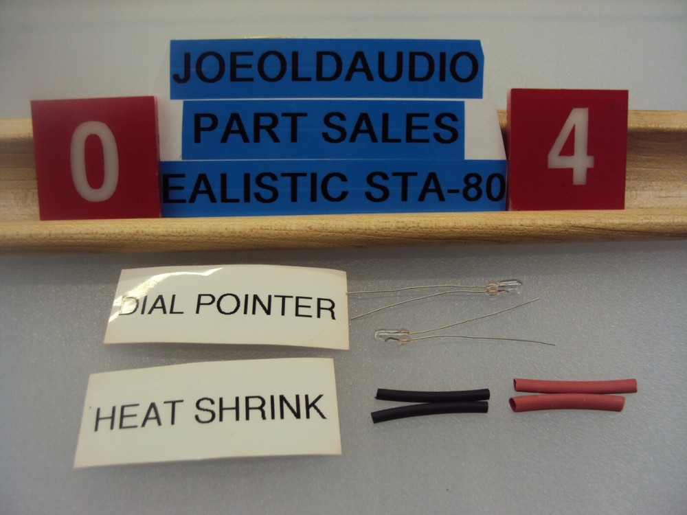 Realistic STA-80 Receiver Replacement (NEW) Dial Pointer Lamps Parting Out STA80