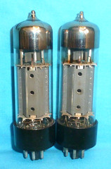 2-Ei 6CA7 EL34 Vintage Electronic Power Tubes
