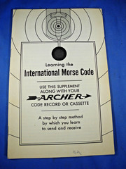 Learning The International Morse Code Archer CW Code Ham Radio (Free Shipping!)