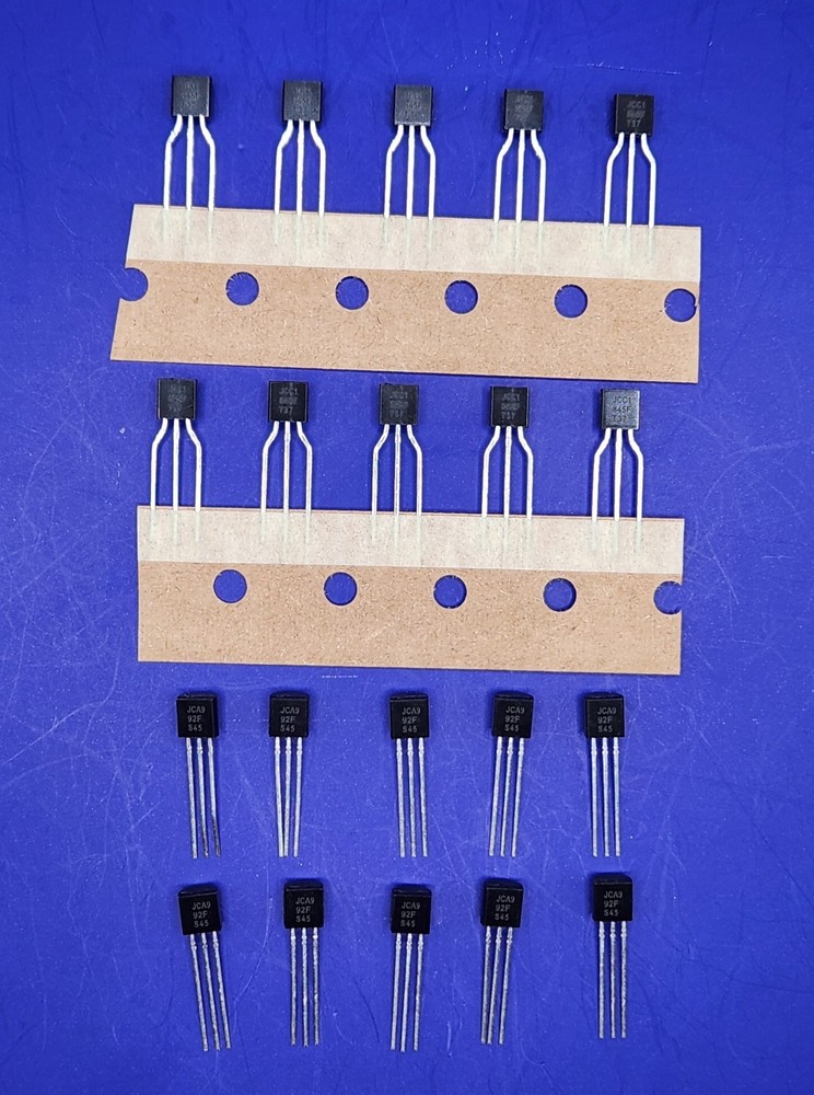 10 Each KSC1845FTA & KSA992FBU GENUINE ONSEMI TRANSISTORS FASTEST FREE SHIPPING!