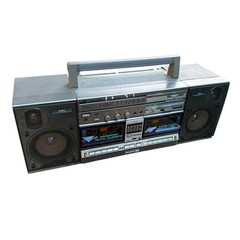 Aiwa CA-W2 Vintage Radio Cassette Boombox Stereo 100V Japan For Parts or Repair
