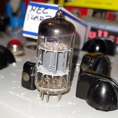 1x TV7D/U RTest Gm&mA 1959 NEC 12AD7 Matched Plates 1.83% Low-Noise 12AX7 Tube