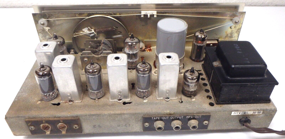 1960’s MONARCH FM-100 FM Tuner Tubes Tested