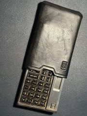 Vintage Hewlett-Packard HP 15C Silver Scientific Calculator W/ Case
