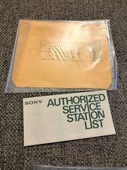 Sony Trinitron KV-1710 Operating Instructions Kit