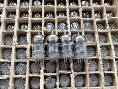 50x 6N2P ~ 12AX7 ECC83 Double Triode Tube Voskhod Soviet MATCHED DATE 6/1991 NEW