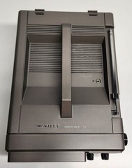 Vintage Bentley Portable 5″ Black &White TV Model 100C Retro Gaming Prop Display