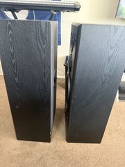KLH Vintage Model 4132 Tower Floor (2) Speakers Tested/Works Fast Shipping!
