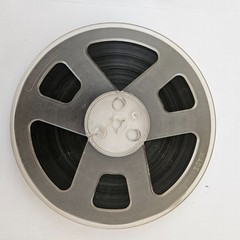 Unbranded 7 Inch Hard Plastic Reel Made in USA Tape Content Unknown