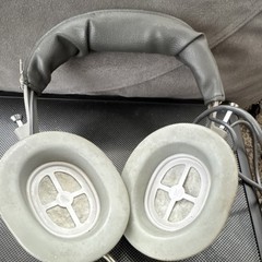 Pioneer SE-2P Vintage Gray Over-Ear Stereo Headphones 6.35mm Adjustable Headband