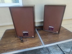 ALLEGRO 3000 by Zenith HOME STEREO SPEAKERS vintage — LOCAL PICK UP SAN JOSE,CA