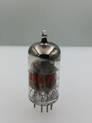 RCA 6LX8 LCF802 NOS NIB 3900/3900gm Black Plate Halo Getter Serious Tubes T184