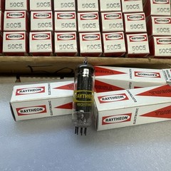 1 NOS Raytheon 50C5 Vacuum Tube 1970’s Vintage 7-Watt Beam Power Audio