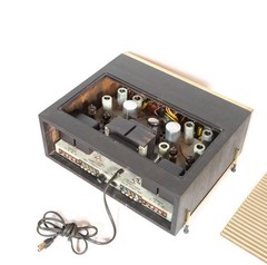 Very Rare Madison Fielding 320 Vintage Stereo Tube Amp w/Blond Panel & Magic Eye