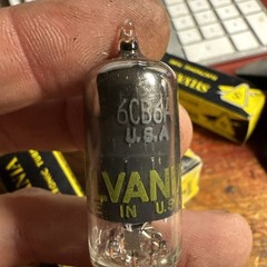 Sylvania Used Unknown Vintage Vacuum Tubes Radio AMP Tubes (Not sure Read)