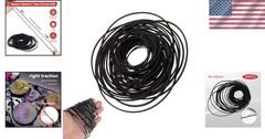 50pcs Cassette Recorder Rubber Square Belts 40-135MM Repair Maintenance Mix