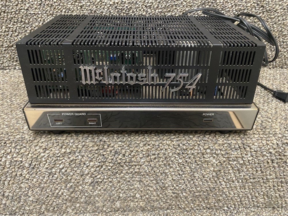 McIntosh MC754 Solid State Amplifier – Tested