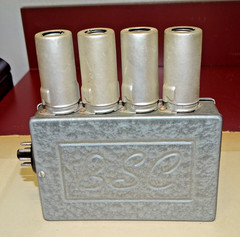 Vintage Beckman Berkeley 700A Decimal Counting Unit w/ Four 5963 Tubes