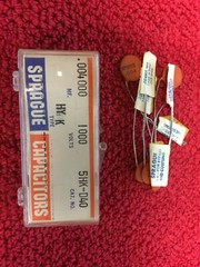 SPRAGUE 5HK-D40 .004000 1000V DISC CAPACITORS 5 PCS