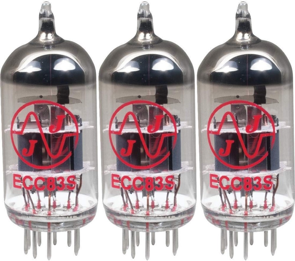 3x JJ ECC83S / 12AX7 Preamp Tube Three Trio Set Free Ship