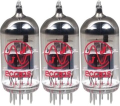 3x JJ ECC83S / 12AX7 Preamp Tube Three Trio Set Free Ship
